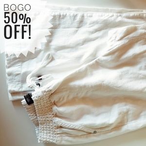 Sound Style Straight Leg Linen Pants